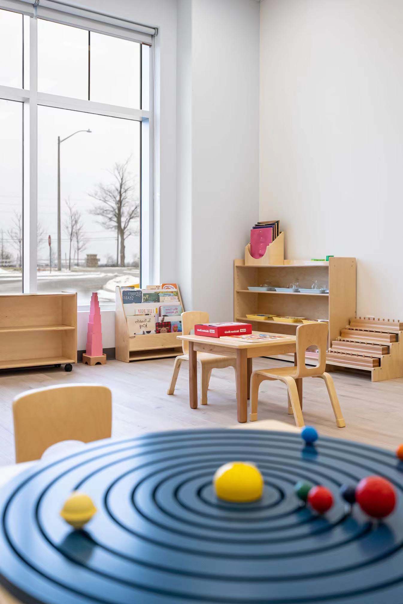 iKids Montessori Academy strive to deliver stimulating learning experiences in a safe environment that enhances children’s physical, mental, emotional, and intellectual development in our newly renovated classroom for kids in Richmond Hill and Markham.